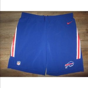 Buffalo Bills Nike On Field Team Issue NFL Football Athletic Shorts XL Blue Rare